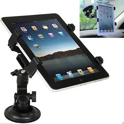 £7.99 • Buy 360° Universal Adjustable Car Suction Mount Holder IPad & Galaxy Tablets 7 - 11 