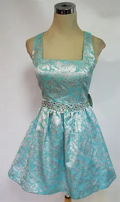 MASQUERADE Seafoam Dance Prom Party Dress 11 - $97 NWT • $28.77