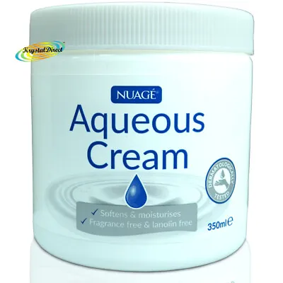 £6.89 • Buy Nuage Aqueous Cream Fragrance & Lanolin Free, Softens & Moisturises 350ml