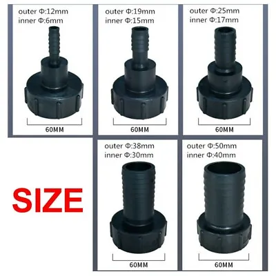 Efficient IBC Tank Connector For Quick And Easy Garden Hose Attachment • £10.38