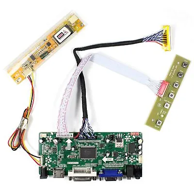 HD MI VGA DVI Audio LCD Controller Board For LCD Panel DIY LCD Monitor • $29.99