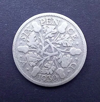 £5.25 • Buy 1930 Sixpence King George V Sixpence Coin 6d