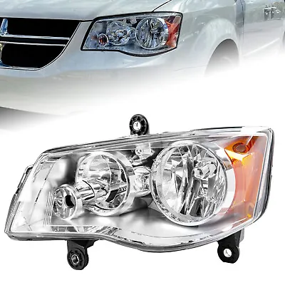 For 2011-20 Dodge Grand Caravan 08-16 Town&Country Halogen Headlight Driver Side • $56