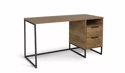 Habitat Nomad 2 Drawer Desk - Oak • £229.99