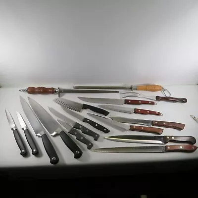 Vintage  Kitchen Cutlery: Royaltonrobinsonflint & More **volume Shipping** • $15