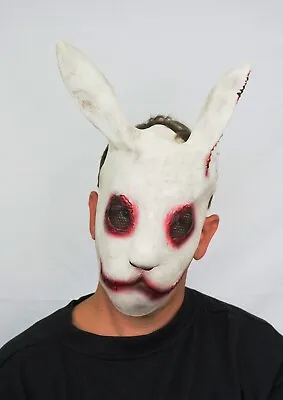 Killer Bunny Halloween Mask Scary Evil Rabbit Mask • $18.99