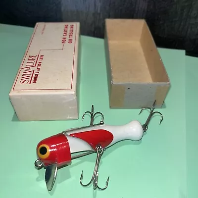 Old Stock Lamothe-Stokes Swivalure Detroit Mi NIB WR10 (White/Red) Fishing Lure • $59