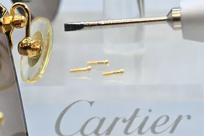 $8.99 • Buy Cartier C Decor Rimless Nose Pad Screws Sunglasses Vintage Eyeglasses Lunette