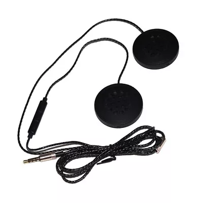 Motorcycle Helmet Headset Speakers Stereo With Mic For MP3 CD XM RADIO IPOD • $10.76