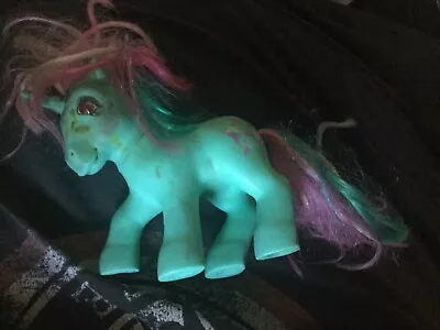 Vintage My Little Pony Twinkle Eyed Fizzy Green/Ice Cream Floats 1985 • $17