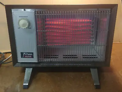 Titan Fan Forced Instant 1500 Watt Heater RT 26 B1 • $39.99