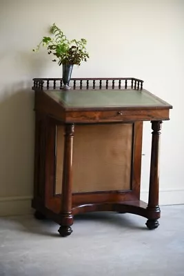 Antique Victorian Rosewood Davenport Desk Study Office • £595