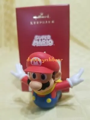 Hallmark 2021 Caped Mario Nintendo Christmas Ornament • $24.99
