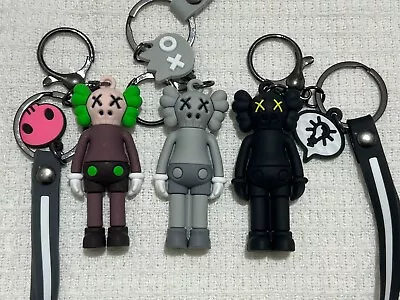 KAWS Companion Pendant Ins Personality Creative Cute Keyring Keychain UK • £9.88