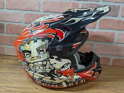 Fly Racing Dirt Bike Helmet Victory Determination Graphic Print Size YL • $18.99