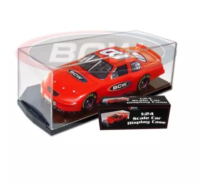 BCW 1/24 Scale Diecast Car Display Case For Action NASCAR Acrylic W/ Black Base • $17.95