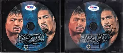 Manny Pacquiao Dual Autographed Signed Pacquiao Vs. Margarito 2 DVD Set PSA/DNA • $234.56