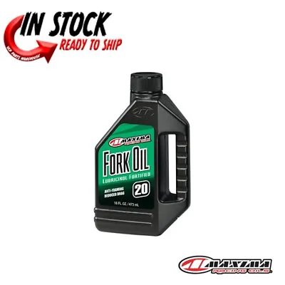 Maxima Racing Oil Motorcycle Suspension Fork Oil | 20W | 16 Oz | 57916 • $18.42