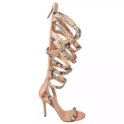 Giuseppe Zanotti Ladies Sandal Knee Gladiator Sandals Brand Size 35 • $393.79