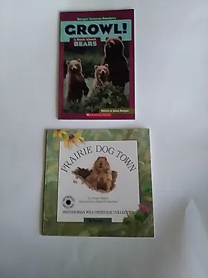 For Oudoorsy Kids 2 Educational Books Great Plains And Mountain Animals • $7.99