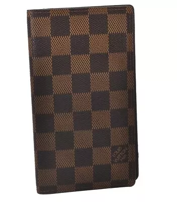 Authentic Louis Vuitton Damier Agenda Poche Notebook Cover R20703 LV 7134I • $260