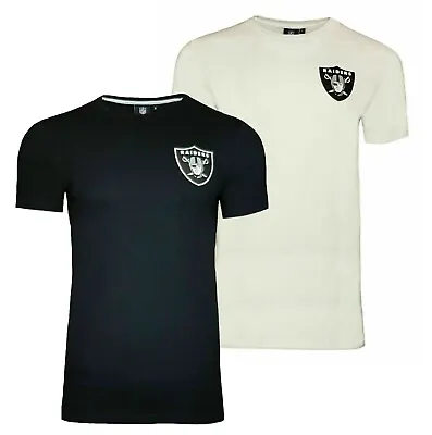 NFL Oakland Raiders T Shirt Mens Small Muscle Fit Official Licensed Product • £7.99