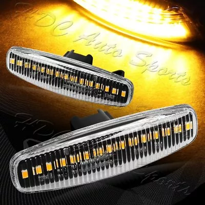 For Nissan Pathfinder/Infiniti M35 M45 G35 G37 Clear Lens LED Side Marker Lights • $16.99