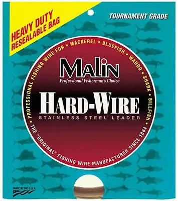 Malin LC4-14 Hard-Wire .013 Dia 40Lb Test 1/4 Lb • $30.34