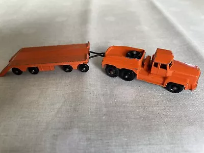 Vintage Matchbox Toy Diecast Rotinoff Super Atlantic Tractor & Trailer Nos 15/16 • £1.20