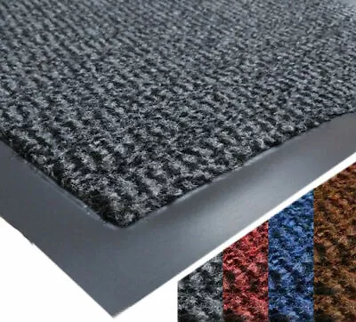 £12.99 • Buy Heavy-duty Door Mats Rubber Back Non- Slip Kitchen Runner Entrance Dirt Trapper