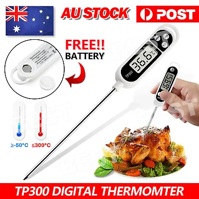 $4.80 • Buy Instant Read Digital Electronic Kitchen Cooking BBQ Grill Food Meat Thermometer