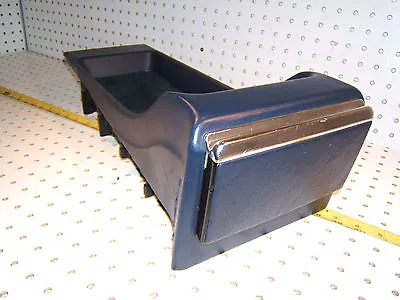 Mercedes Early C126 SEC REAR Seat BLUE Open 1 Console & 1 Ashtray1268430707T#1 • $515