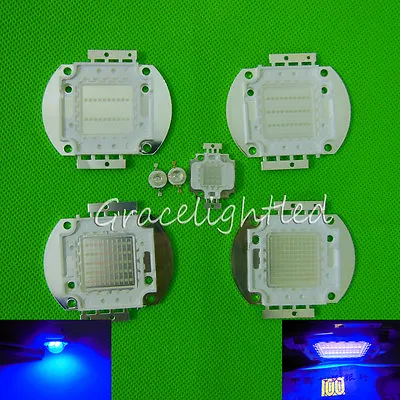 1W 3W 5W 10W 20W 50W 100W UV High Power LED Bead Chip 370nm -375nm Curing Glue • $18.04