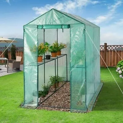 £42.99 • Buy Premium Large Walk In Greenhouse Garden Grow House PE Garden Greenhouse 190CM