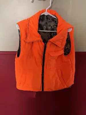 $14.99 • Buy Northwest Territory Reversible Hunting Vest Men’s Size Medium Camo Blaze Orange