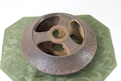 $99.99 • Buy Antique Railroad Train Wheel Hub #3 Cast Iron Train Wheel
