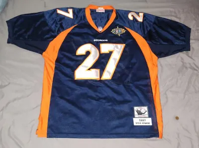 ATWATER #27 Denver Broncos 1997 Super Bowl Jersey Size 56 • $150