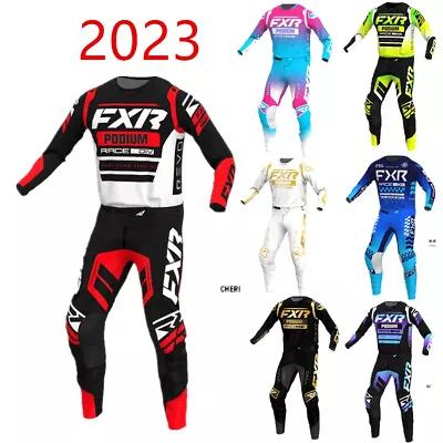 2023 Podium FXR Motocross Pants & Jersey Combo Dirt Bike MX Off Road Racing Set • $93.27