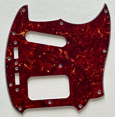 Red Tortoise Pickguard Fit Fender Kurt Cobain Mustang HS Style Guitar Parts • $19.99