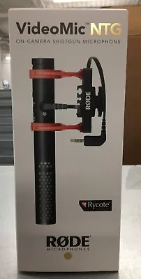 New RODE VIDEOMIC NTG On-camera Shotgun Microphone • $179.99