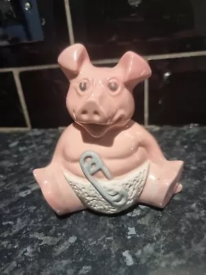 Vintage 1980s Nat West Pig Piggy Bank Money Box • £11.99