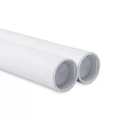 Mailing Tube - 1.5 In X 24 In - White - 2 Pack - For Shipping And Storage Of ... • $34.55