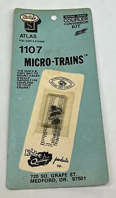 Micro-Trains N Scale 1107 - Magne-Matic Coupler Conversion Kit For Atlas EMD E-8 • $5.99