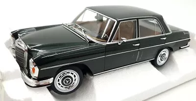 Norev 1/18 Scale Diecast 183935 - Mercedes-Benz 280 SE 1968 - Green Metallic • $155.56