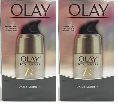 Olay Total Effects 7 In One Daily Serum 1.7 Oz (2 Pack) • $29.99