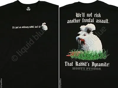 MONTY PYTHON-KILLER RABBIT-2 Sided T-SHIRT S-M-L-XL-XXL-3X Cleese • $25.69