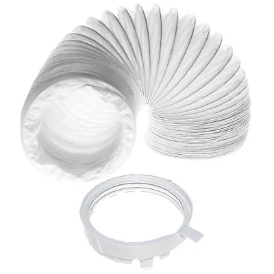 £14.10 • Buy ZANUSSI Genuine Tumble Dryer 2m Vent Hose Adapter Ring Connector AEG ELECTROLUX