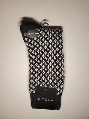 B. Ella Ladies Cashmere Wool Angora Blend Socks Lilly Caviar USA • $18