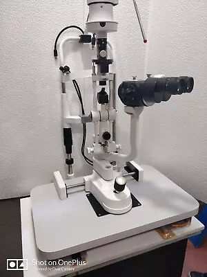 Biomicroscope 3 Step Slit Lamp Microscope With Beam Spilter & Camera • $1536.06