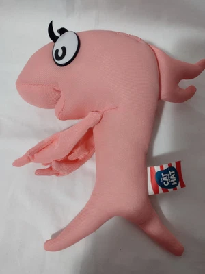 $5.99 • Buy Dr. Seuss Cat In The Hat Stuffed Plush Pink Fish Toy 6  CLEAN
